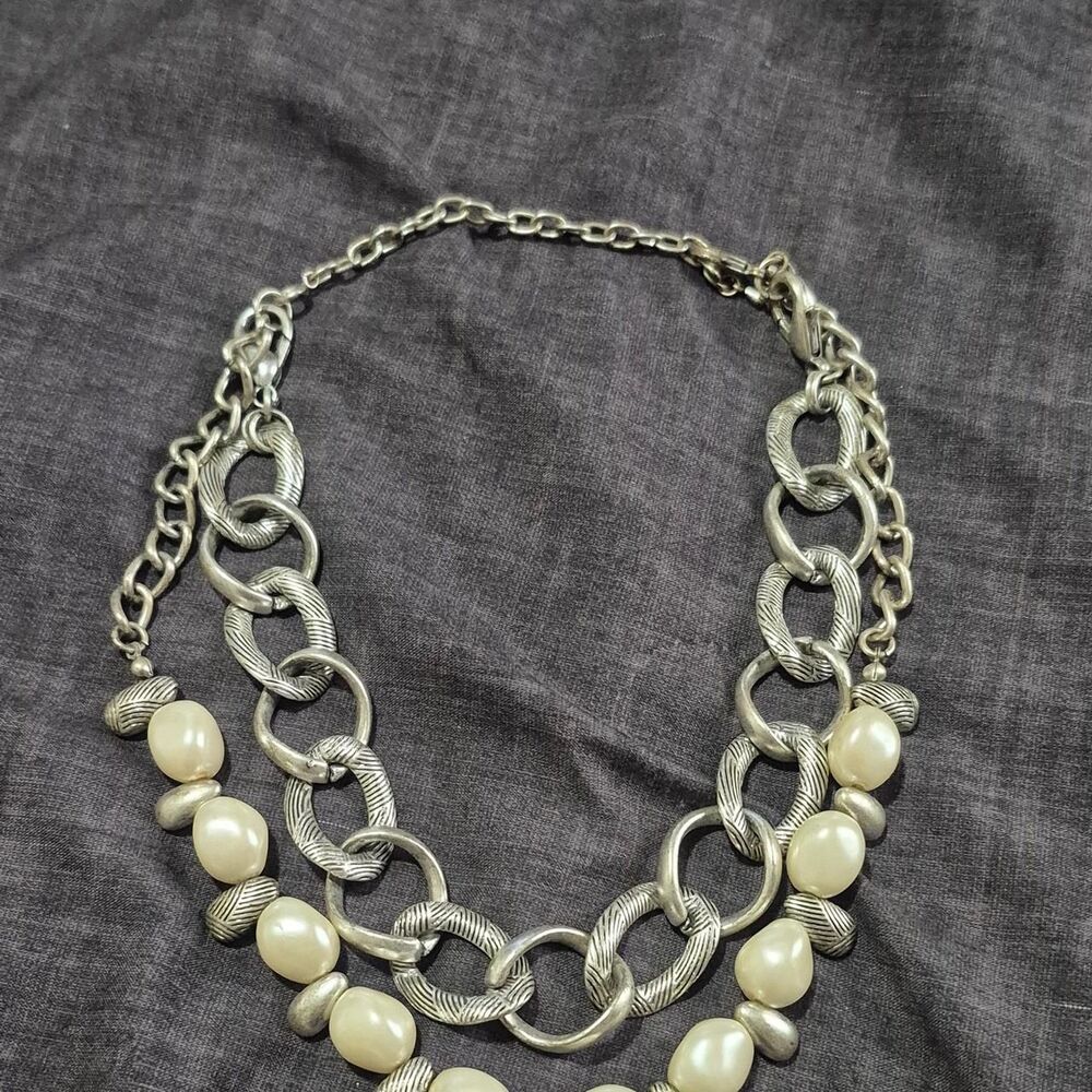 Premier-designs Women's Silver and White Jewellery